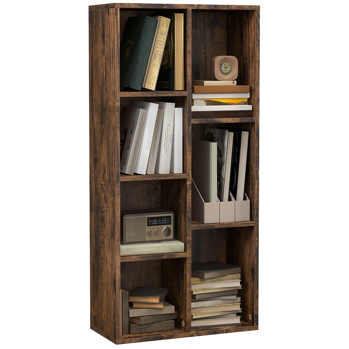Bookcase Modern Bookshelf Cabinet for Home Office