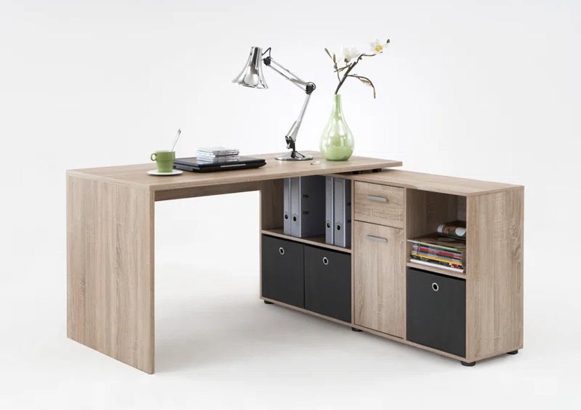 Elizabeth 2 L-Shaped Writing Desk Office Set