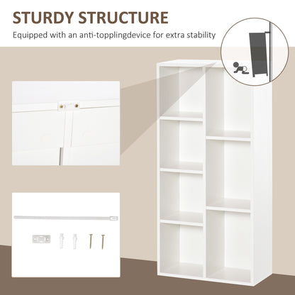Bookcase Modern Bookshelf Cabinet for Home Office