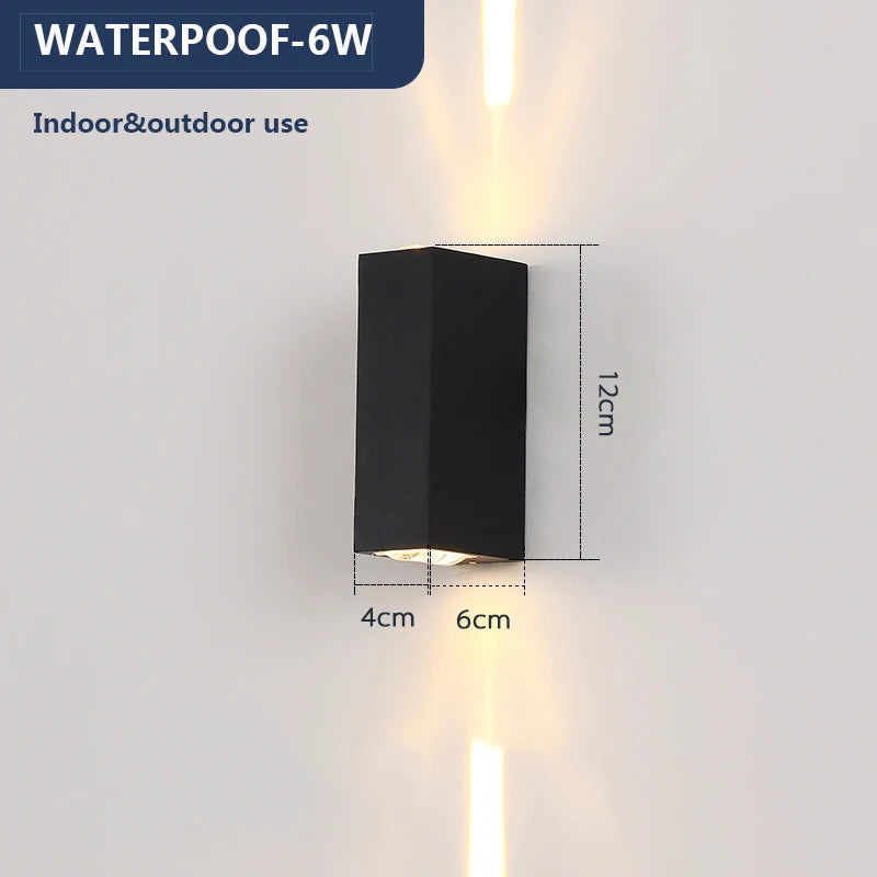 LED Wall Lamp Bedside Lamp Bedroom Living Room Wall Lamp Modern Simple Creative Corridor Hotel Cross Star Wall Light AC85-265V