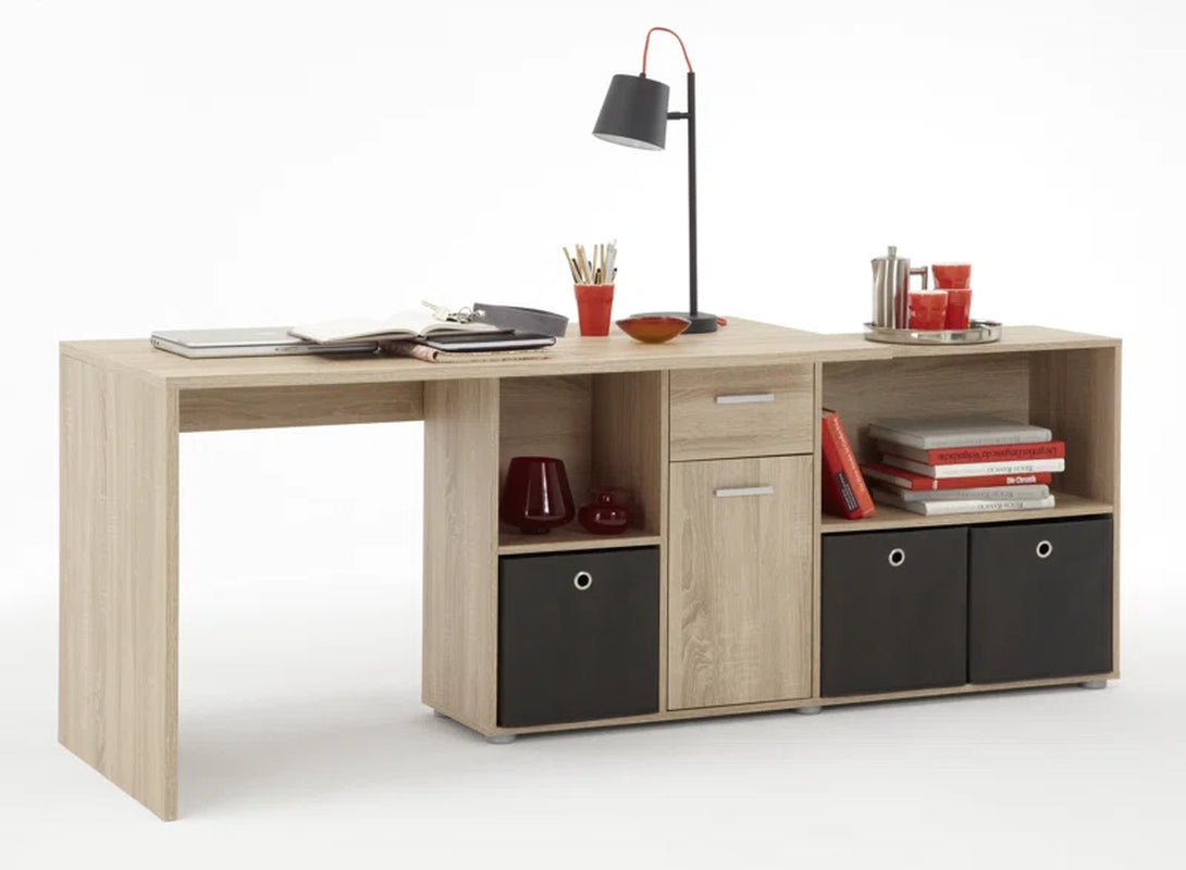 Elizabeth 2 L-Shaped Writing Desk Office Set