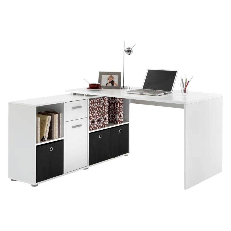 Elizabeth 2 L-Shaped Writing Desk Office Set
