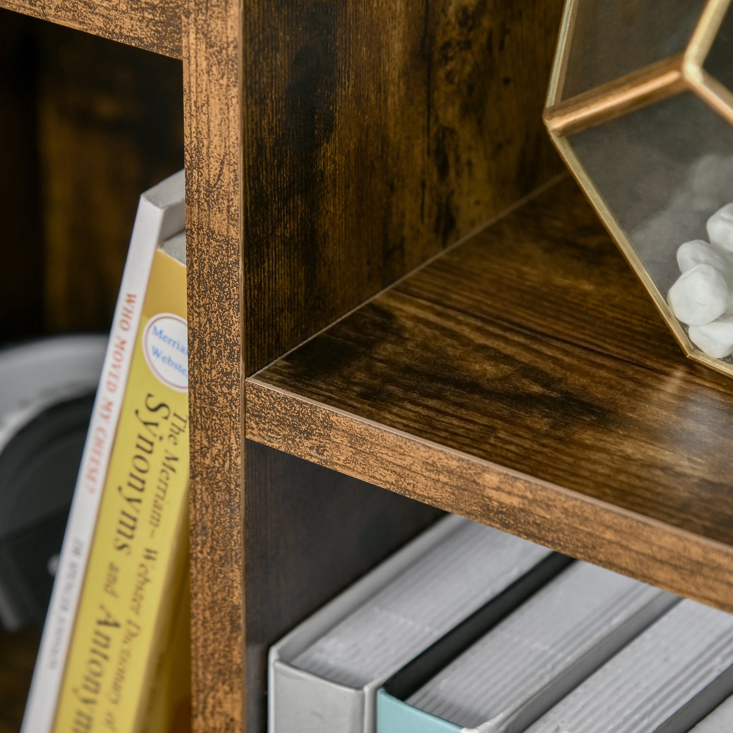 Bookcase Modern Bookshelf Cabinet for Home Office