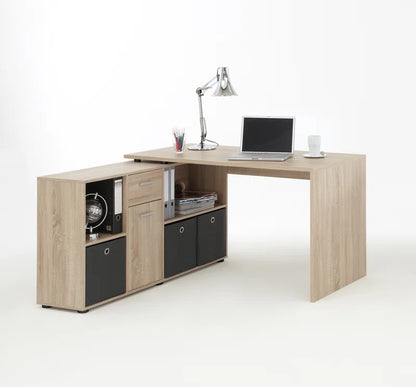 Elizabeth 2 L-Shaped Writing Desk Office Set