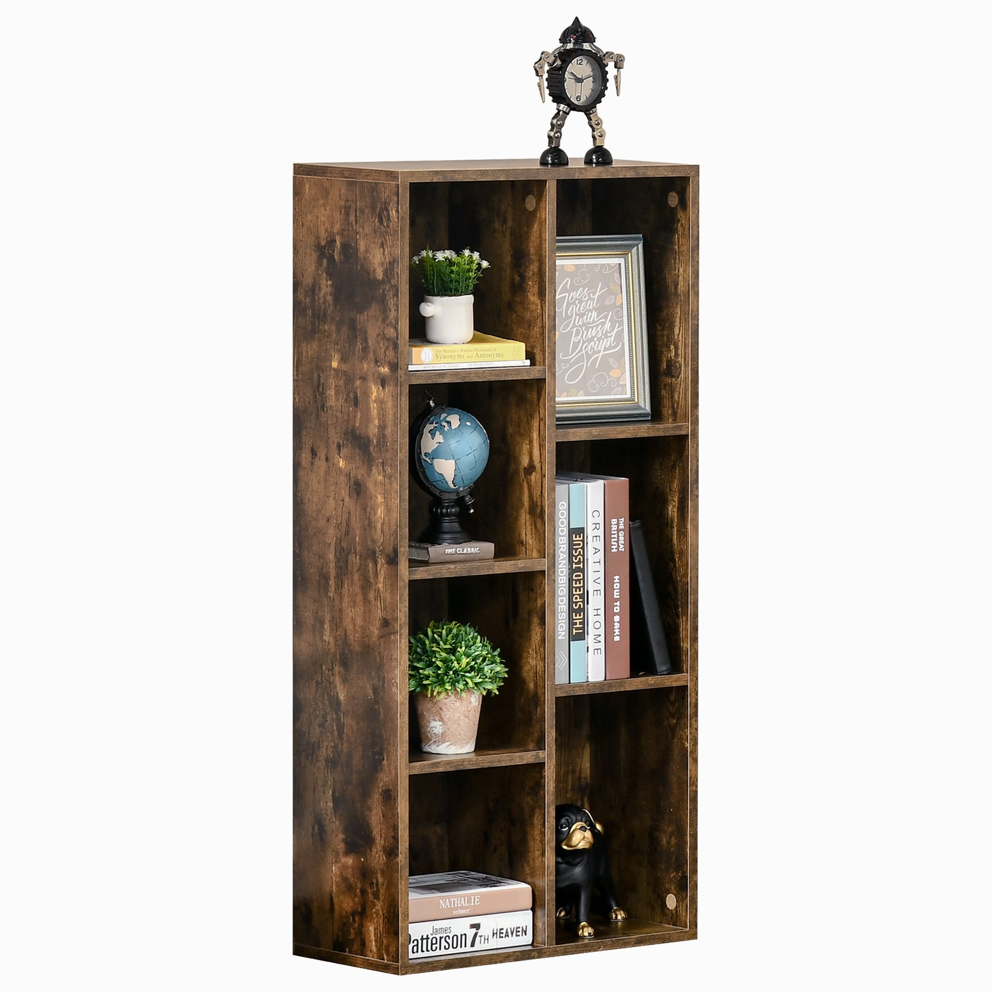Bookcase Modern Bookshelf Cabinet for Home Office