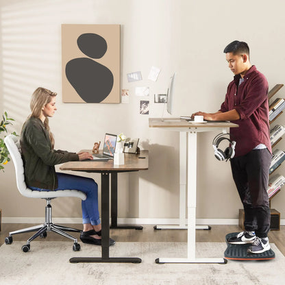 Height Adjustable Home Office Computer Desk with Headphone Hook