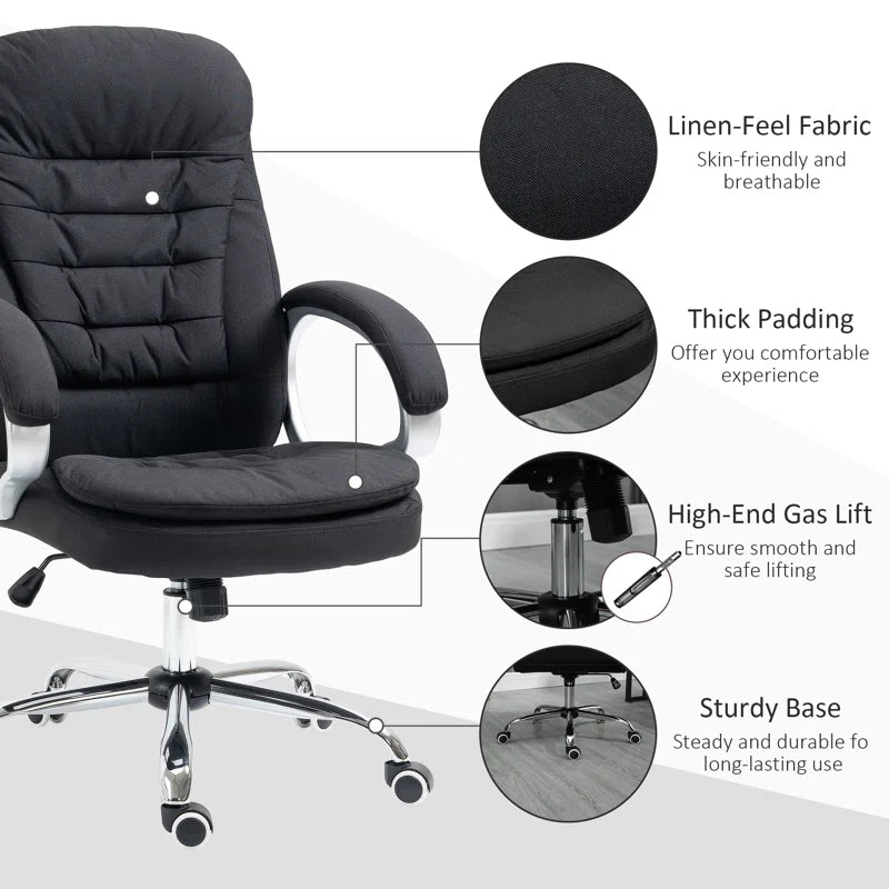 Airville Polyester Office Chair