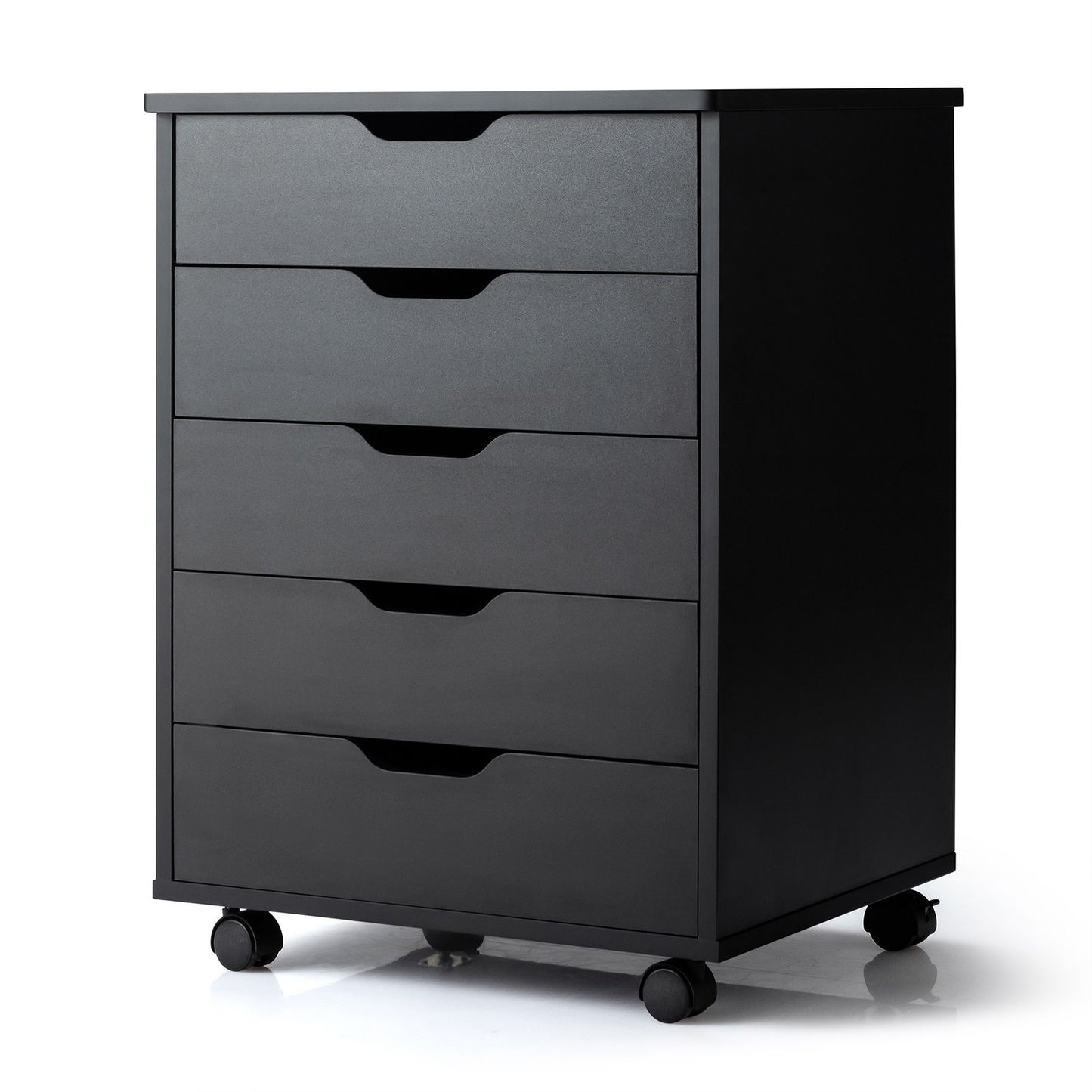 5 Drawer Chest with Wheels for Home and Office