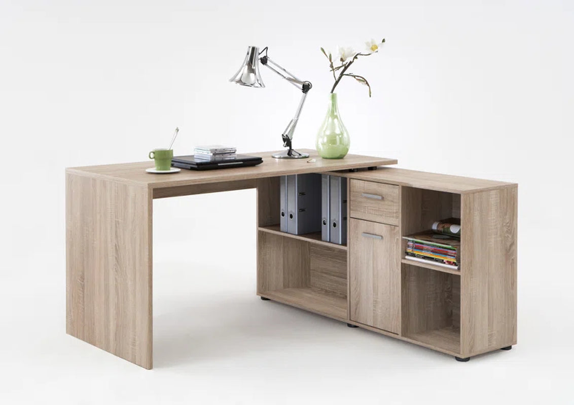 Elizabeth 2 L-Shaped Writing Desk Office Set