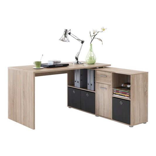 Elizabeth 2 L-Shaped Writing Desk Office Set