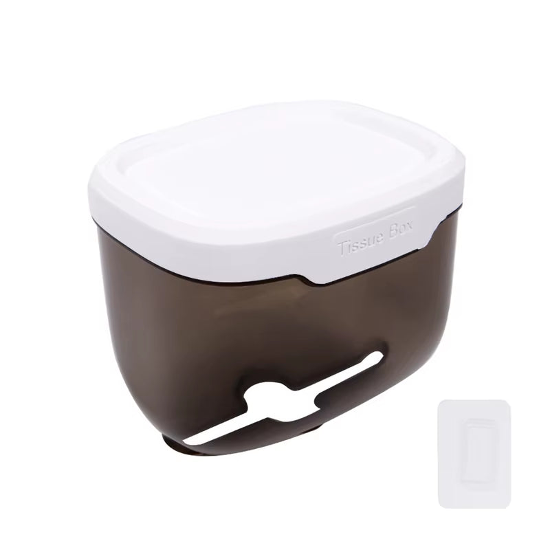 Punch-Free Toilet Paper Box Tissue Box Waterproof Mobile Phone Storage Toilet Paper Storage Rack Tissue Bathroom Supplies