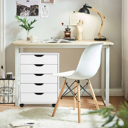 5 Drawer Chest with Wheels for Home and Office