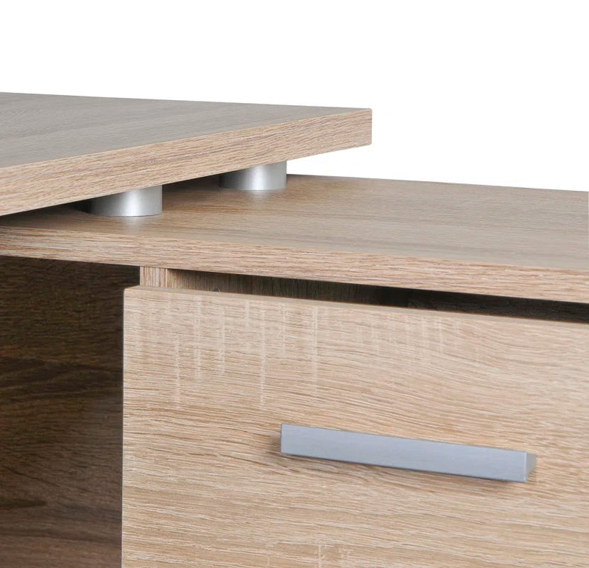 Elizabeth 2 L-Shaped Writing Desk Office Set