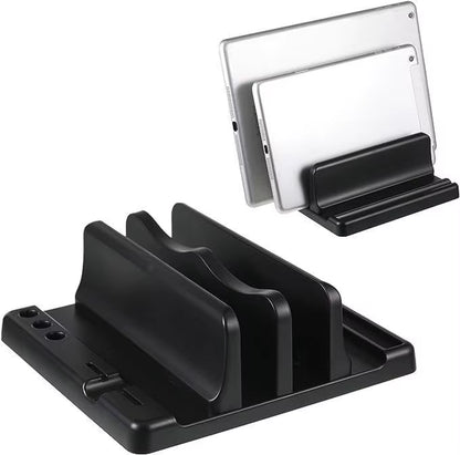 Office Laptop Stand Vertical save Desktop Space Easy to Place Computer Accessories Scalable Width Office Desk Storage
