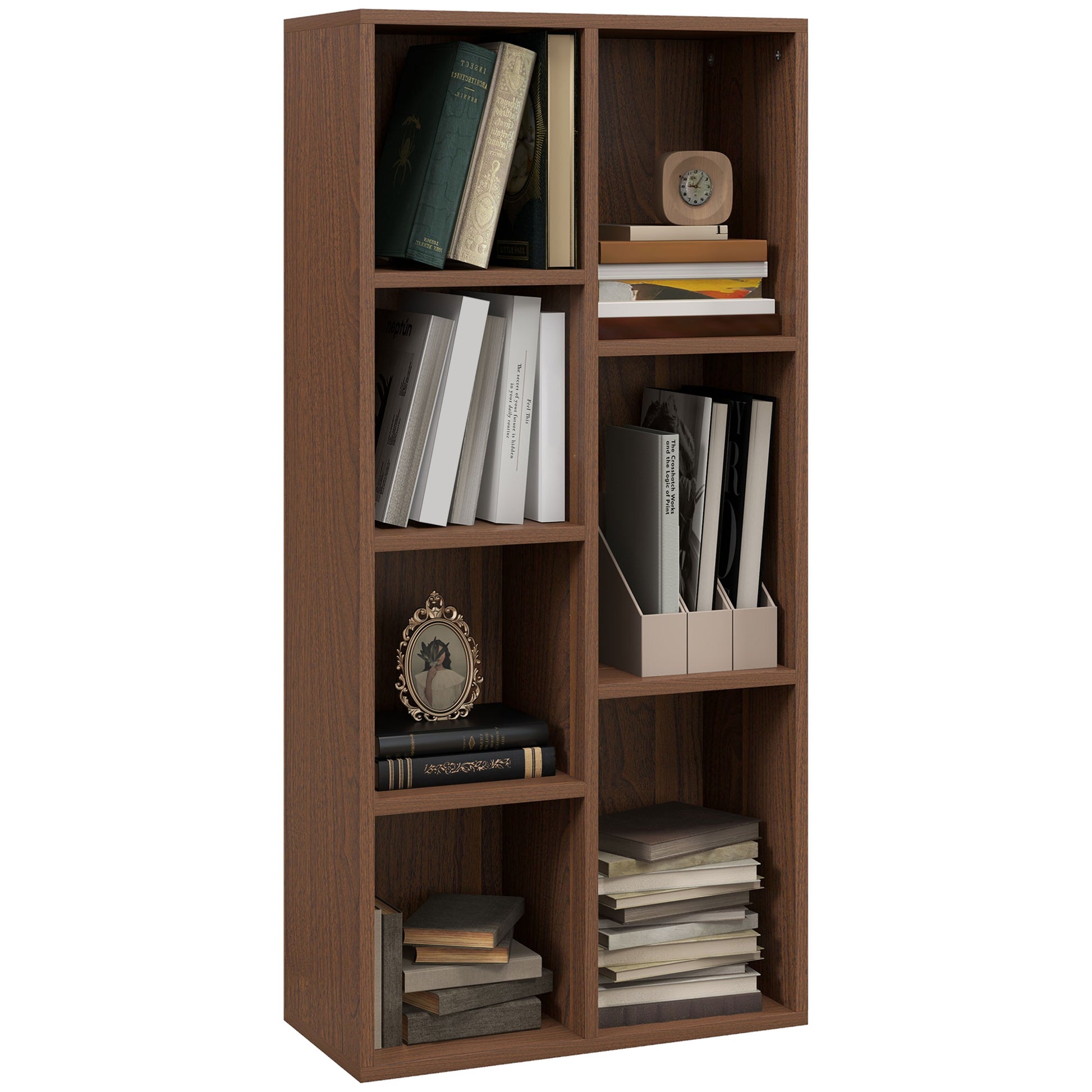 Bookcase Modern Bookshelf Cabinet for Home Office