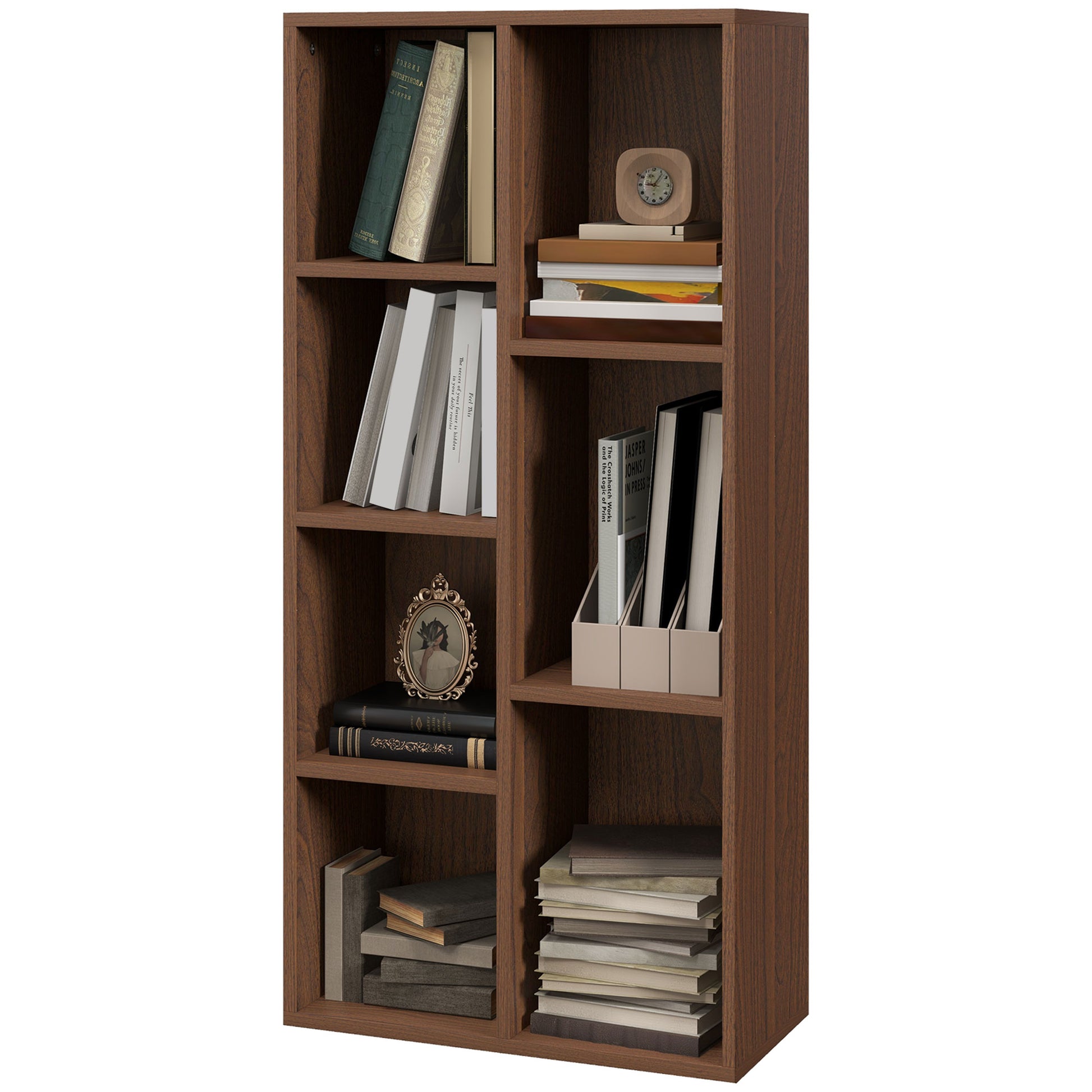 Bookcase Modern Bookshelf Cabinet for Home Office