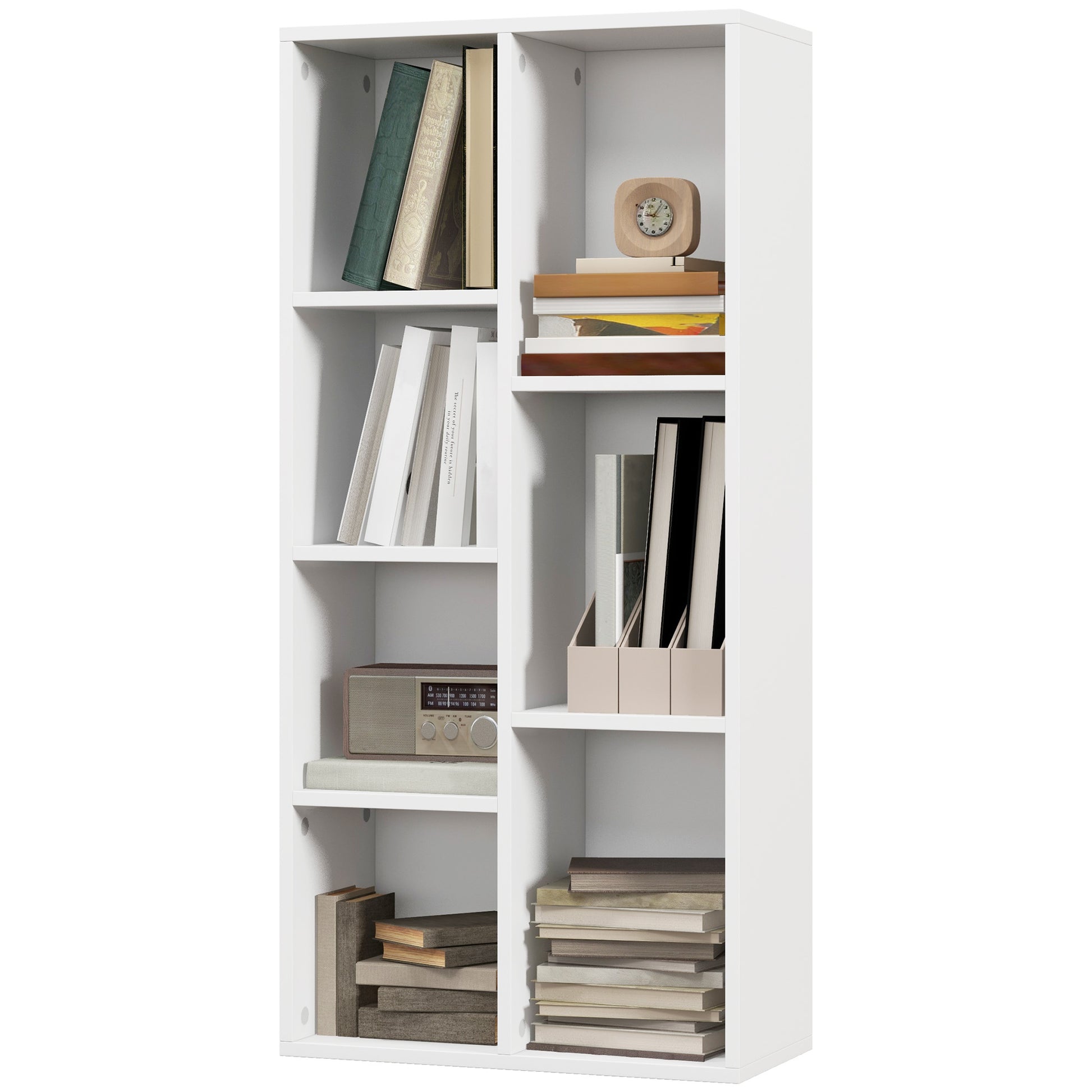 Bookcase Modern Bookshelf Cabinet for Home Office
