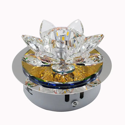 Modern LED Ceiling Lights Home Lighting Led Crystal Ceiling Light Ceiling Lamps for Living Room Lustre Crystal Dimming Lamp