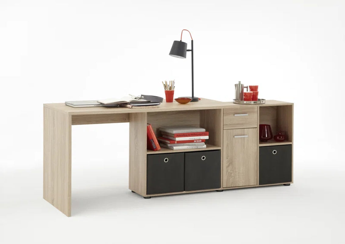 Elizabeth 2 L-Shaped Writing Desk Office Set