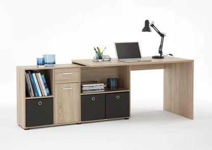 Elizabeth 2 L-Shaped Writing Desk Office Set