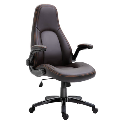 PU Leather Office Chair High Back Swivel Office Chair with Adjustable Height