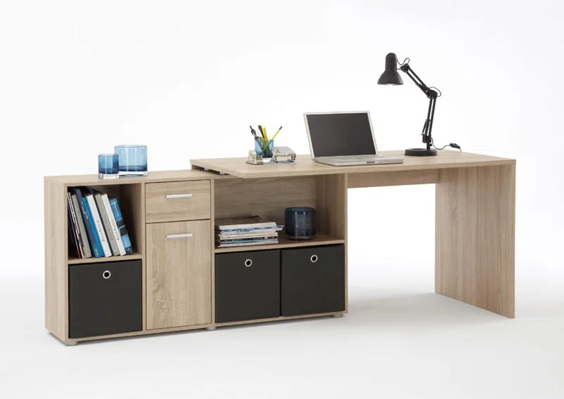 Elizabeth 2 L-Shaped Writing Desk Office Set