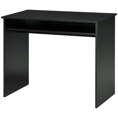 Writing Desk Laptop Table Workstation with Shelf Home Office